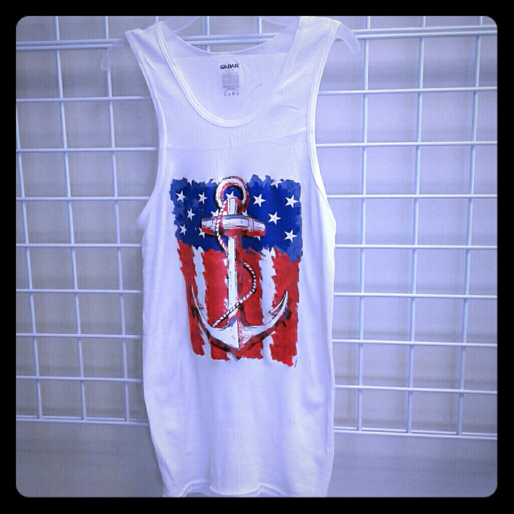 Men's Custom Tank NWOT